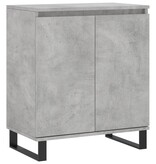 VidaXL Dressoir 60x35x70 cm bewerkt hout betongrijs