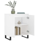 VidaXL Dressoir 60x35x70 cm bewerkt hout wit