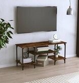 VidaXL Tv-meubel 102x35x45,5 cm bewerkt hout gerookt eikenkleurig