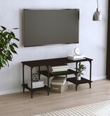 VidaXL Tv-meubel 102x35x45,5 cm bewerkt hout zwart