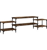 VidaXL Tv-meubel 197x35x52 cm bewerkt hout gerookt eikenkleurig