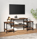 VidaXL Tv-meubel 117x35x52 cm bewerkt hout gerookt eikenkleurig