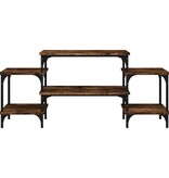 VidaXL Tv-meubel 117x35x52 cm bewerkt hout gerookt eikenkleurig