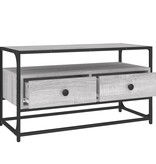 VidaXL Tv-meubel 80x35x45 cm bewerkt hout grijs sonoma eikenkleurig