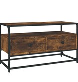 VidaXL Tv-meubel 80x35x45 cm bewerkt hout gerookt eikenkleurig