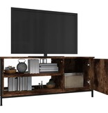 VidaXL Tv-meubel 100x40x45 cm bewerkt hout gerookt eikenkleurig