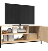 VidaXL Tv-meubel 100x40x45 cm bewerkt hout sonoma eikenkleurig