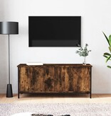VidaXL Tv-meubel 102x35x45 cm bewerkt hout gerookt eikenkleurig