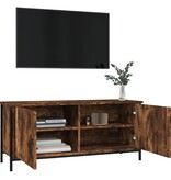 VidaXL Tv-meubel 102x35x45 cm bewerkt hout gerookt eikenkleurig