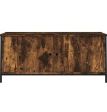 VidaXL Tv-meubel 102x35x45 cm bewerkt hout gerookt eikenkleurig