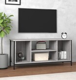 VidaXL Tv-meubel 102x35x45 cm bewerkt hout grijs sonoma eikenkleurig