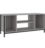 VidaXL Tv-meubel 102x35x45 cm bewerkt hout grijs sonoma eikenkleurig