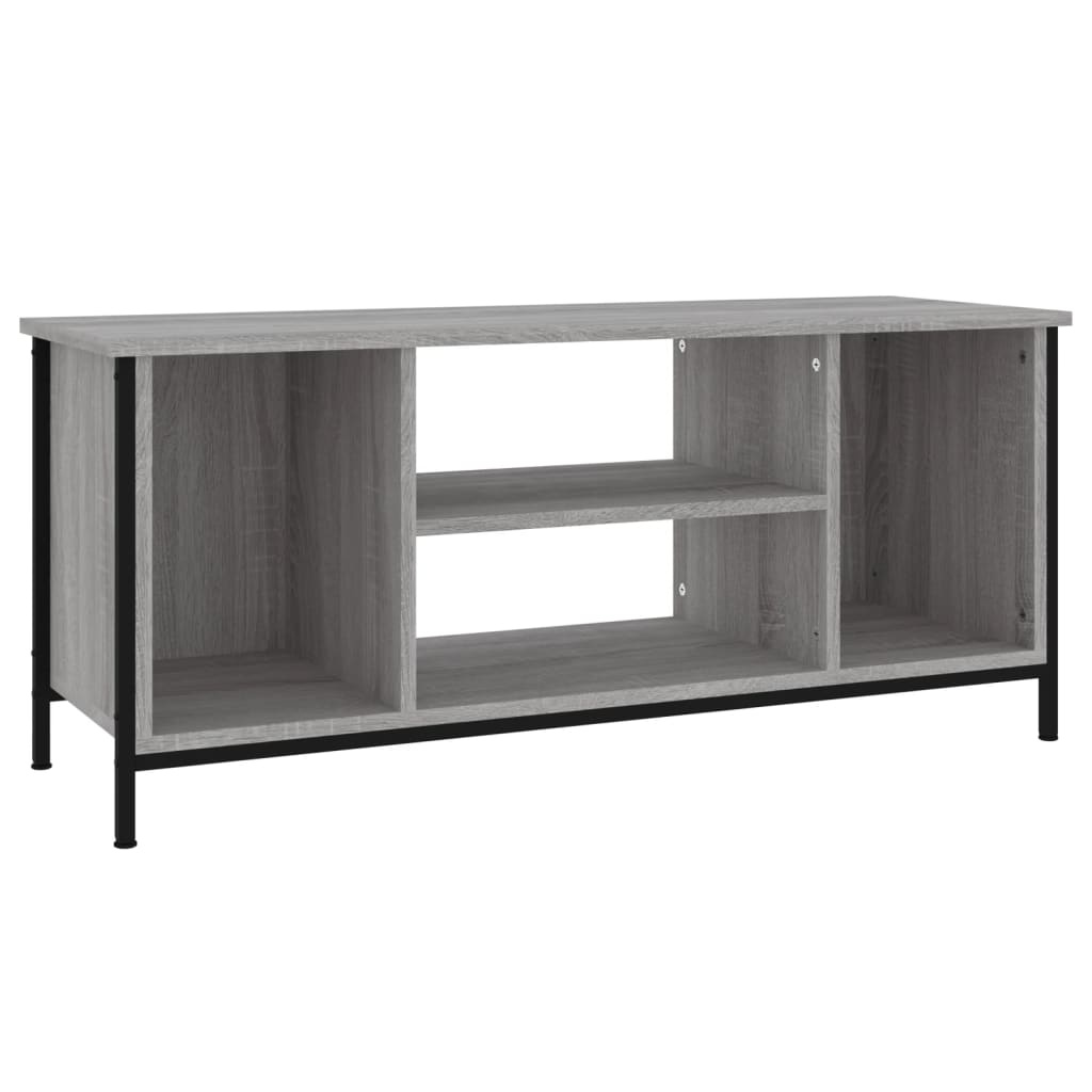 VidaXL Tv-meubel 102x35x45 cm bewerkt hout grijs sonoma eikenkleurig