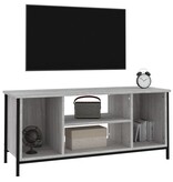 VidaXL Tv-meubel 102x35x45 cm bewerkt hout grijs sonoma eikenkleurig