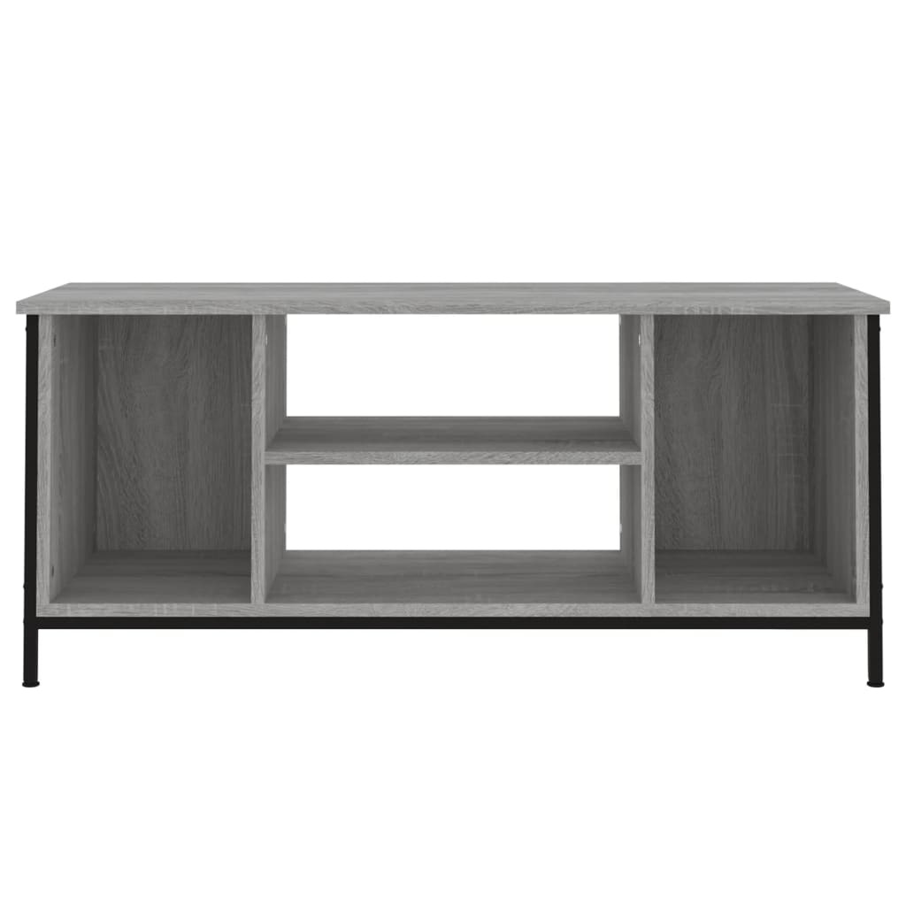 VidaXL Tv-meubel 102x35x45 cm bewerkt hout grijs sonoma eikenkleurig