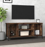 VidaXL Tv-meubel 102x35x45 cm bewerkt hout gerookt eikenkleurig