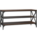 VidaXL Tv-meubel 100x40x50 cm bewerkt hout bruin eikenkleur