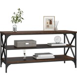 VidaXL Tv-meubel 100x40x50 cm bewerkt hout bruin eikenkleur