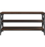 VidaXL Tv-meubel 100x40x50 cm bewerkt hout bruin eikenkleur