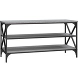 VidaXL Tv-meubel 100x40x50 cm bewerkt hout grijs sonoma eikenkleurig