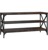 VidaXL Tv-meubel 100x40x50 cm bewerkt hout gerookt eikenkleurig