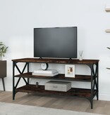 VidaXL Tv-meubel 100x40x50 cm bewerkt hout gerookt eikenkleurig