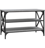 VidaXL Tv-meubel 80x40x50 cm bewerkt hout grijs sonoma eikenkleurig