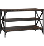 VidaXL Tv-meubel 80x40x50 cm bewerkt hout gerookt eikenkleurig