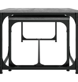 VidaXL Salontafels 2 st bewerkt hout grijs sonoma eikenkleurig