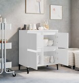 VidaXL Dressoir 60x35x70 cm bewerkt hout wit