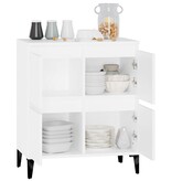 VidaXL Dressoir 60x35x70 cm bewerkt hout wit