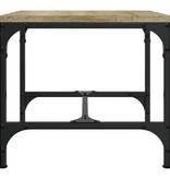 VidaXL Salontafel 50x50x35 cm bewerkt hout sonoma eikenkleurig