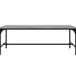 VidaXL Salontafel 80x50x35 cm bewerkt hout grijs sonoma