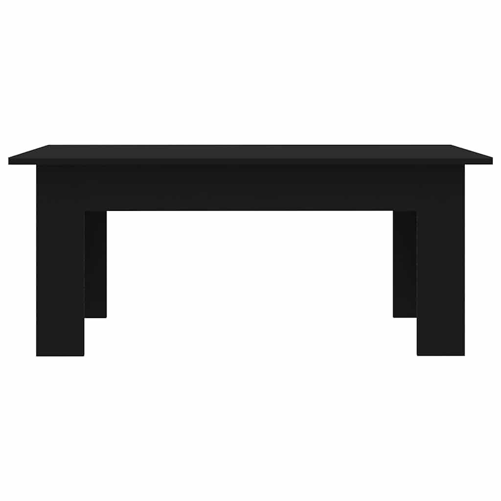 VidaXL Salontafel 100x60x42 cm bewerkt hout zwart