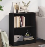 VidaXL Boekenkast 60x24x76 cm bewerkt hout zwart