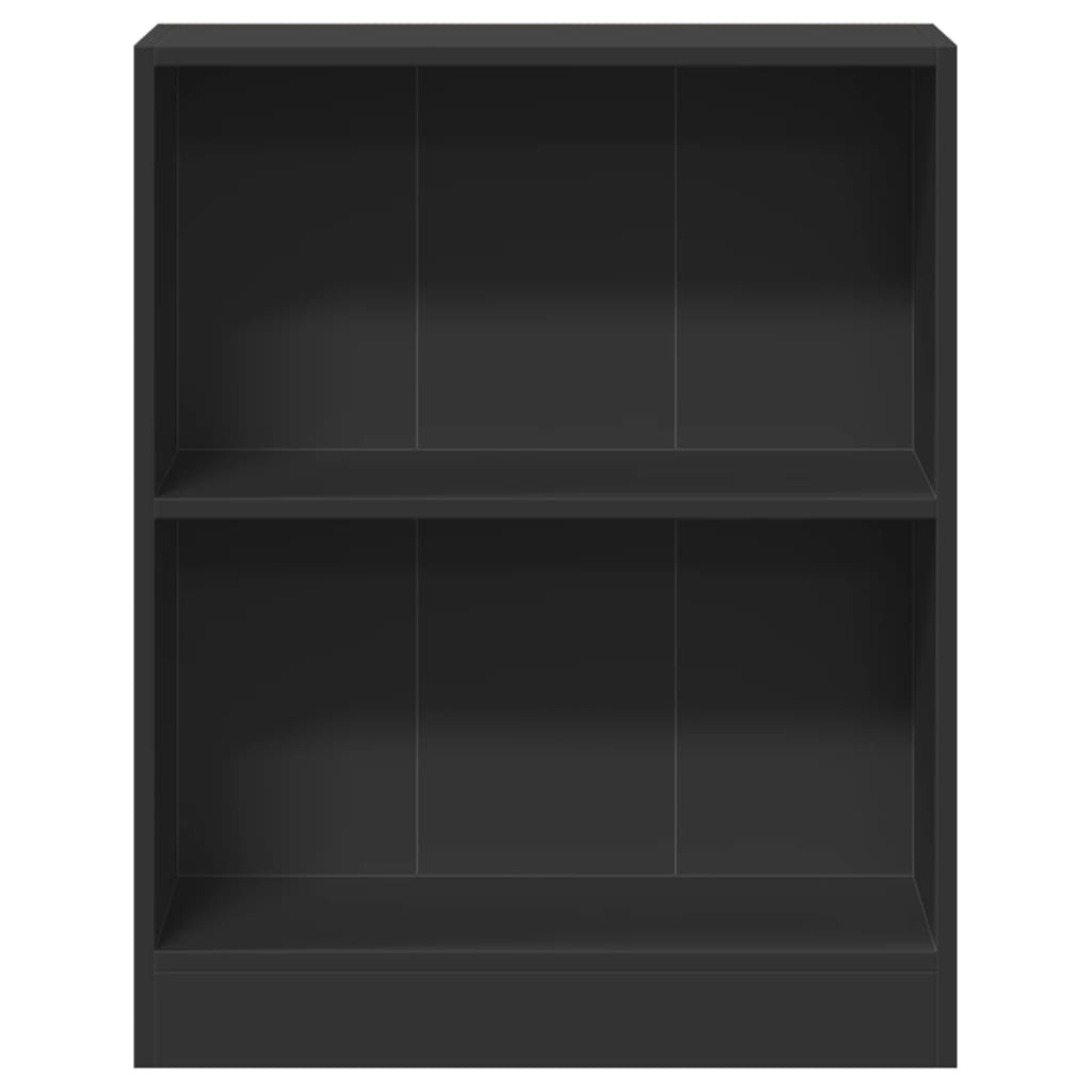 VidaXL Boekenkast 60x24x76 cm bewerkt hout zwart