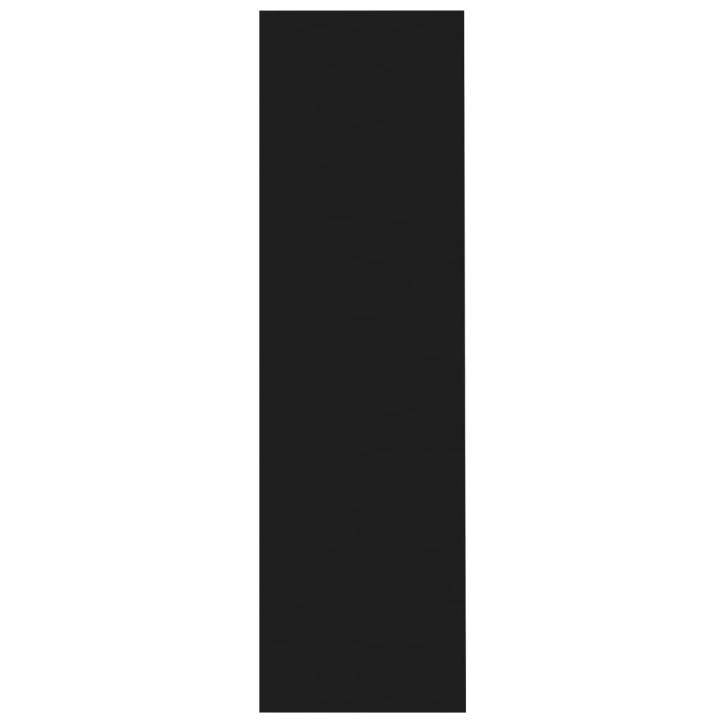 VidaXL Boekenkast 97,5x29,5x100 cm bewerkt hout zwart