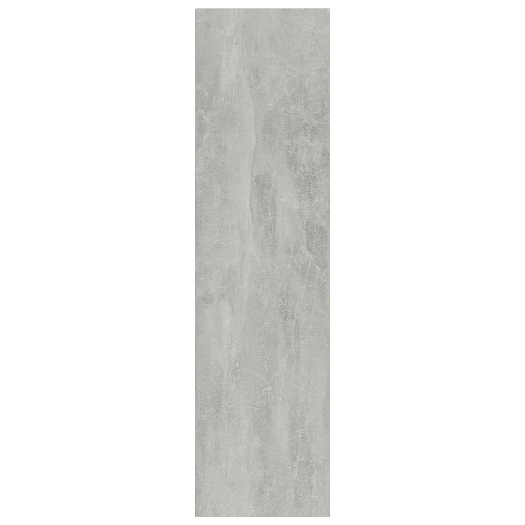 VidaXL Boekenkast/tv-meubel 36x30x114 cm bewerkt hout betongrijs
