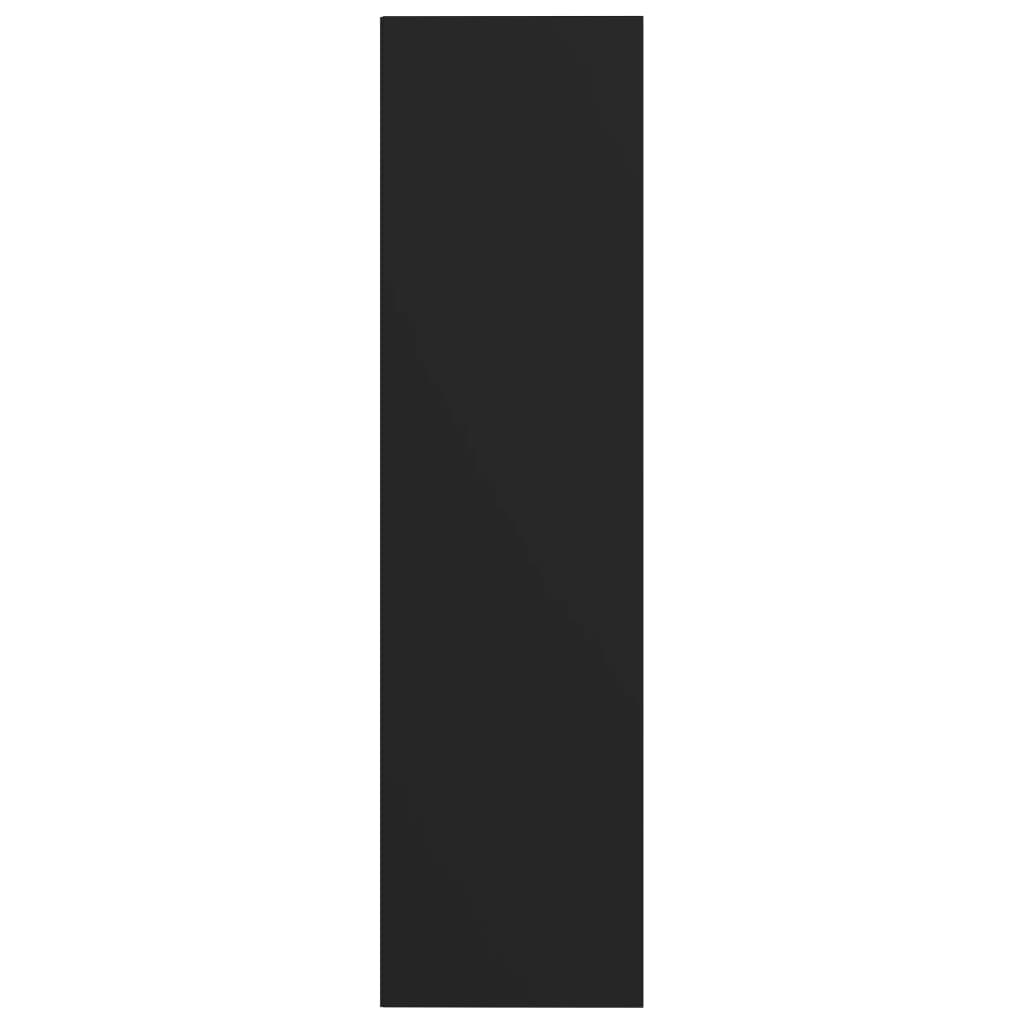 VidaXL Boekenkast/tv-meubel 36x30x114 cm bewerkt hout zwart