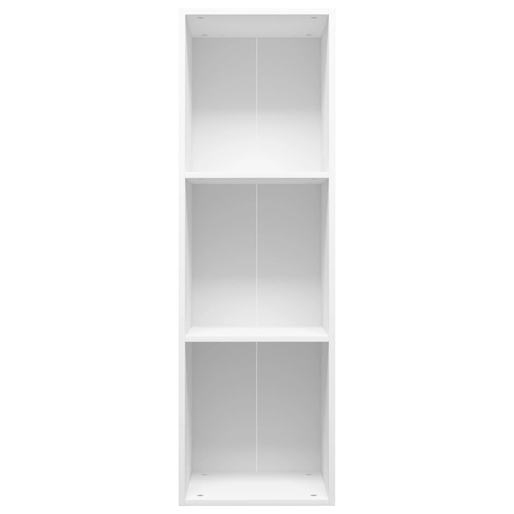 VidaXL Boekenkast/tv-meubel 36x30x114 cm bewerkt hout wit