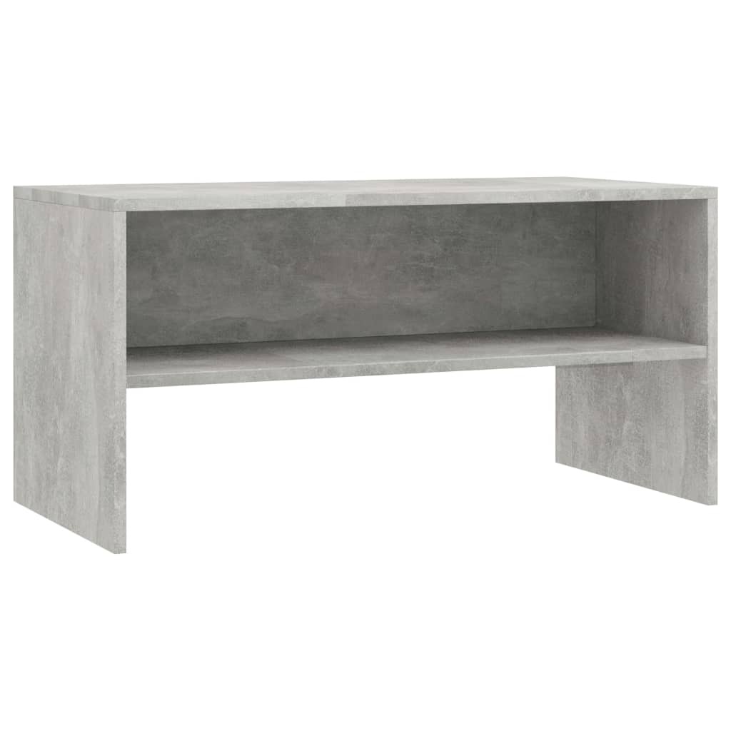 VidaXL Tv-meubel 80x40x40 cm bewerkt hout betongrijs