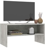 VidaXL Tv-meubel 80x40x40 cm bewerkt hout betongrijs