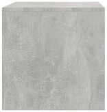 VidaXL Tv-meubel 80x40x40 cm bewerkt hout betongrijs