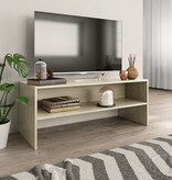 VidaXL Tv-meubel 100x40x40 cm bewerkt hout sonoma eikenkleurig