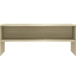 VidaXL Tv-meubel 100x40x40 cm bewerkt hout sonoma eikenkleurig
