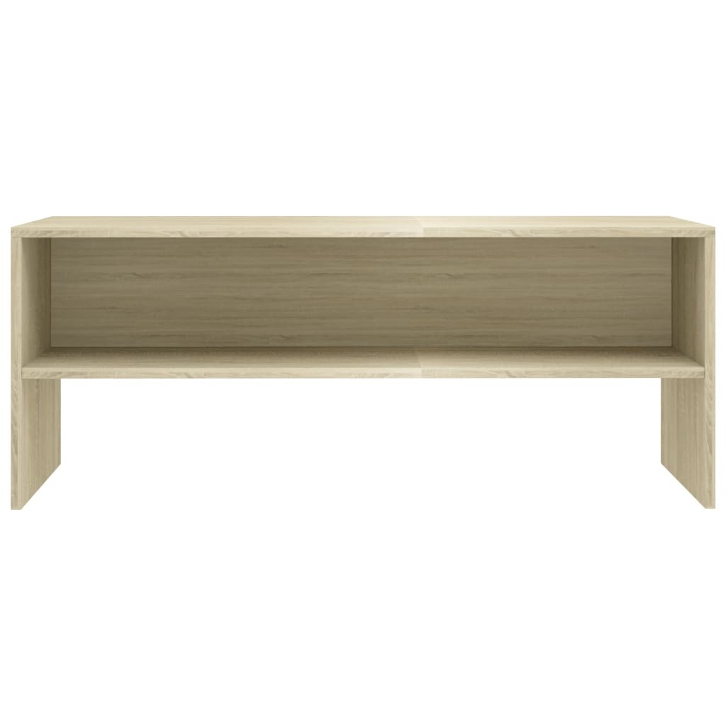 VidaXL Tv-meubel 100x40x40 cm bewerkt hout sonoma eikenkleurig