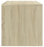 VidaXL Tv-meubel 100x40x40 cm bewerkt hout sonoma eikenkleurig