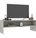 VidaXL Tv-meubel 120x40x40 cm bewerkt hout betongrijs