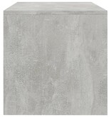 VidaXL Tv-meubel 120x40x40 cm bewerkt hout betongrijs
