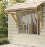 VidaXL Deurluifel 200x100x100 cm massief grenenhout